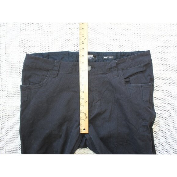 Off The Grid Trailblazer Taper Fit Men's Black Pants size 36X36 cotton Canvas - Picture 4 of 7